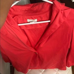 Red mini business jacket
